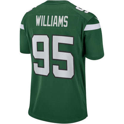 New York Jets Quinnen Williams Gotham NFL jersey front view