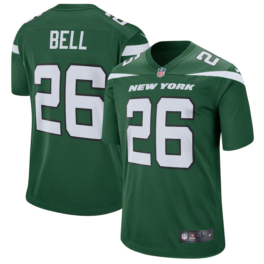 New York Jets Leveon Bell Gotham NFL jersey front view