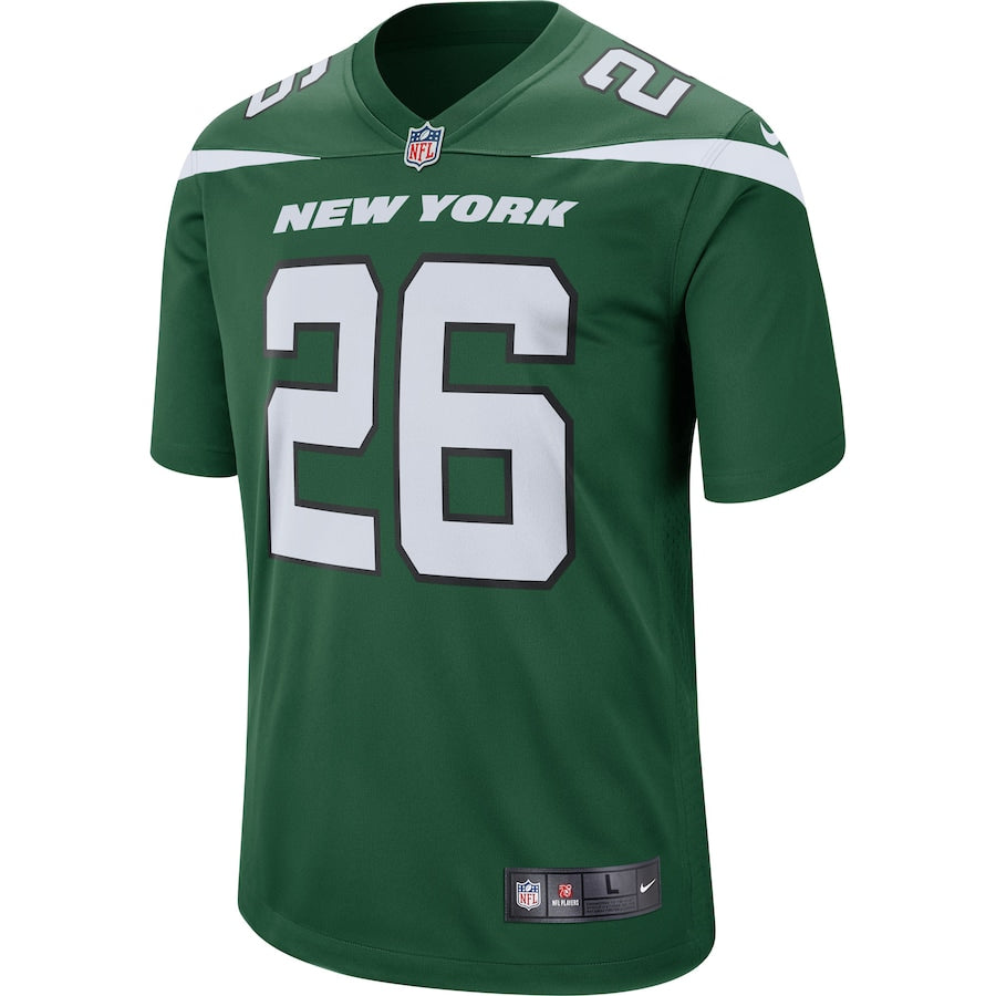 New York Jets Leveon Bell Gotham NFL jersey front view