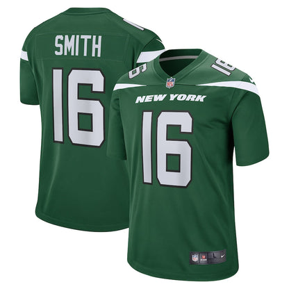 New York Jets Jeff Smith Gotham NFL jersey front view