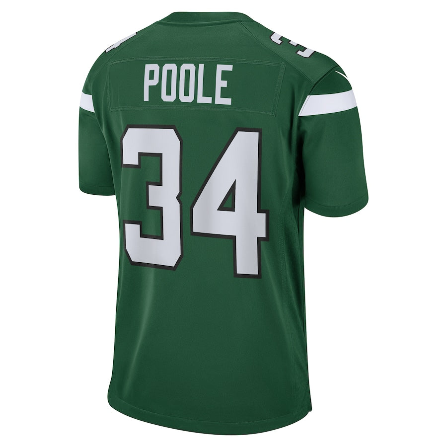 New York Jets Brian Poole Gotham NFL jersey front view