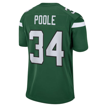 New York Jets Brian Poole Gotham NFL jersey front view