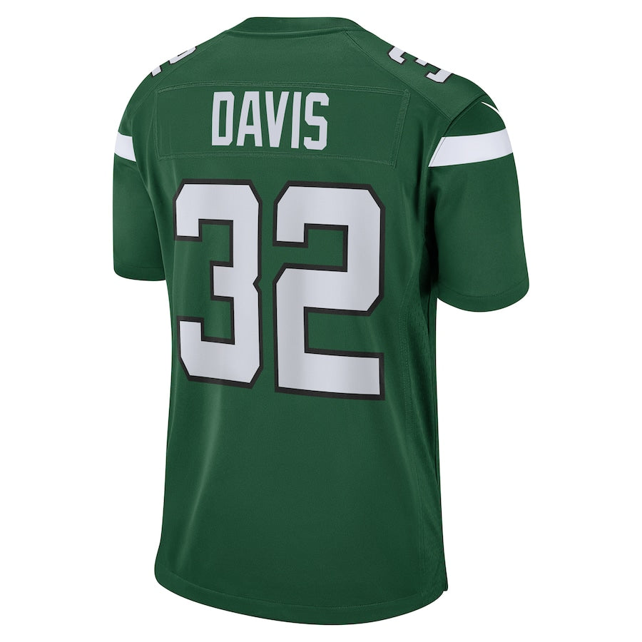 New York Jets Ashtyn Davis Gotham NFL jersey front view