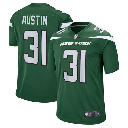New York Jets Bless Austin Gotham NFL jersey front view