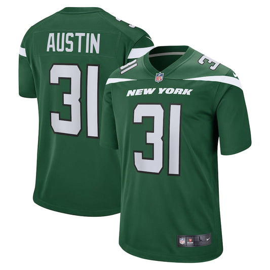 New York Jets Bless Austin Gotham NFL jersey front view