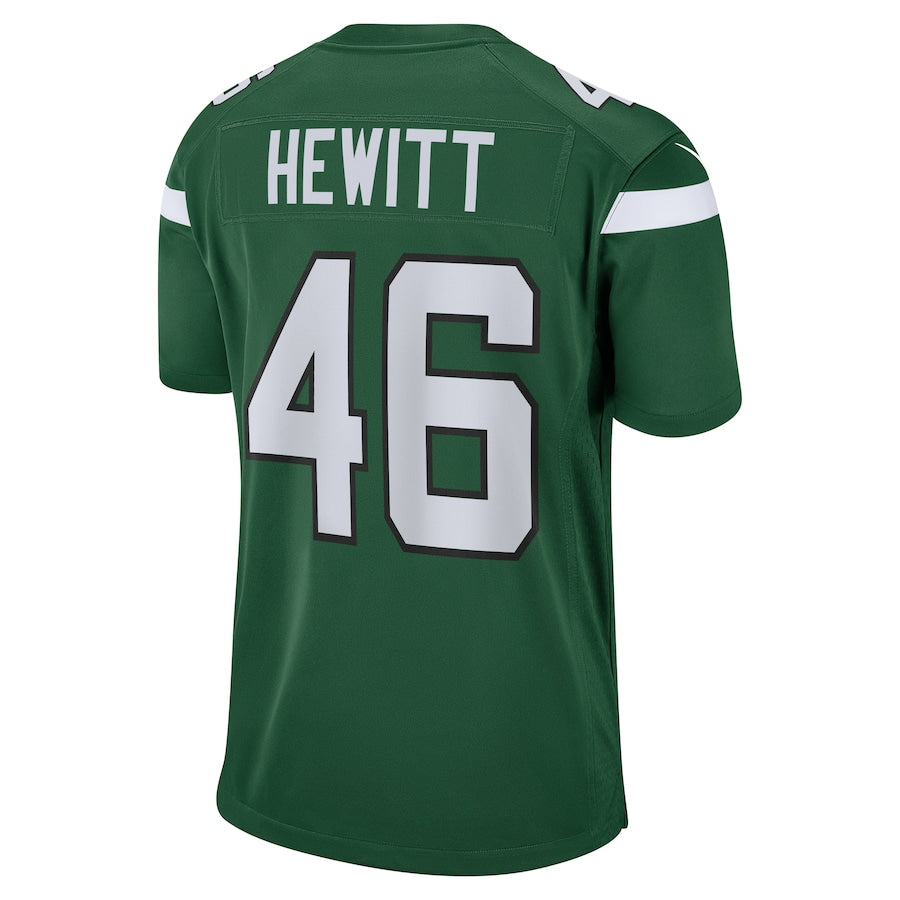 New York Jets Neville Hewitt Gotham NFL jersey front view