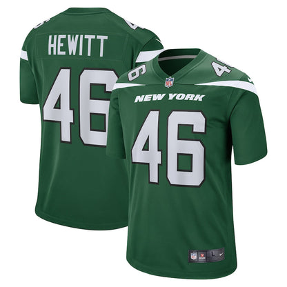 New York Jets Neville Hewitt Gotham NFL jersey front view