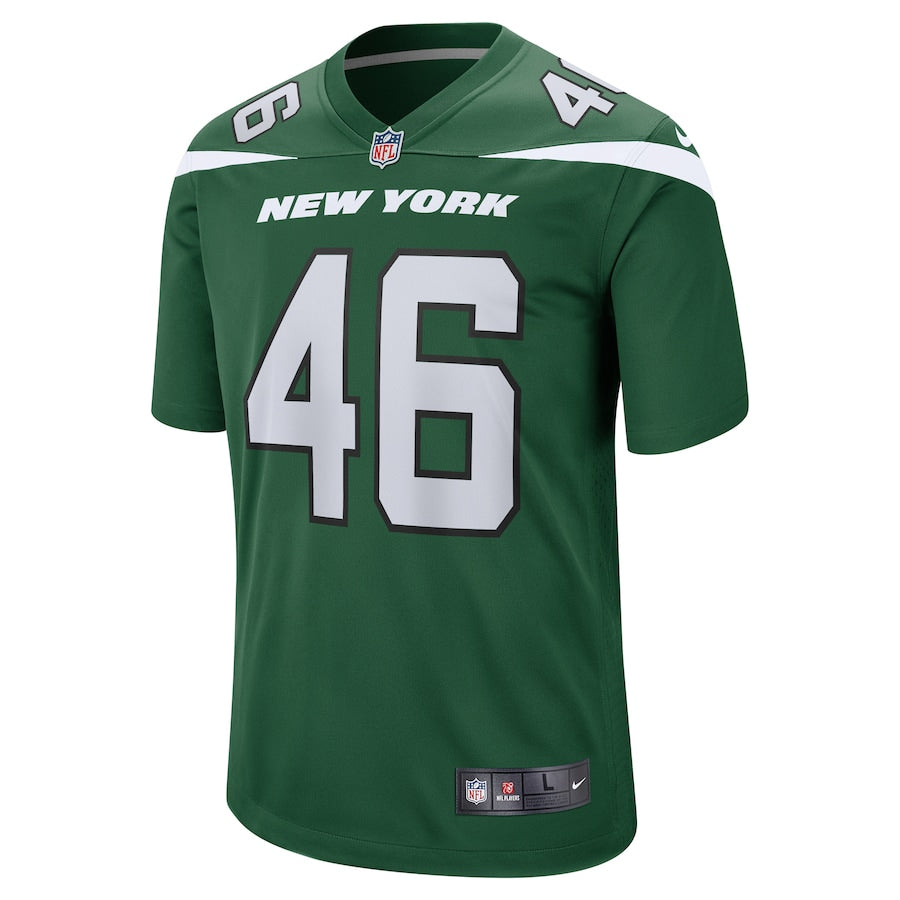 New York Jets Neville Hewitt Gotham NFL jersey front view