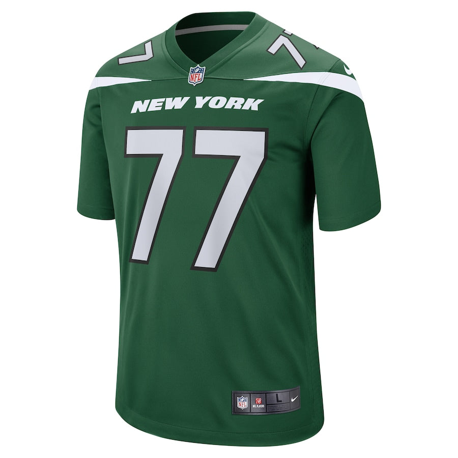 New York Jets Mekhi Becton Gotham Draft First NFL jersey front view