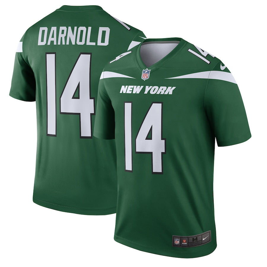 New York Jets Sam Darnold Gotham Legend NFL jersey front view