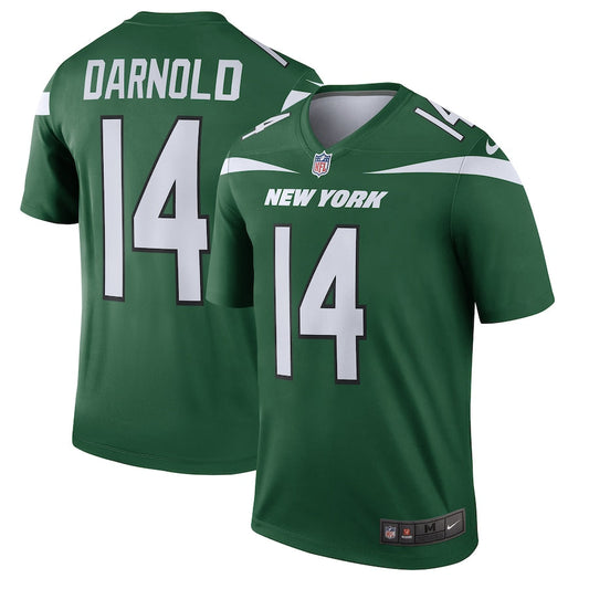 New York Jets Sam Darnold Gotham Legend NFL jersey front view