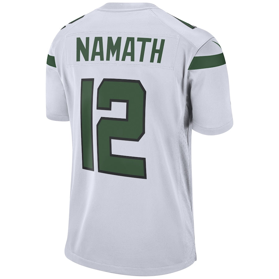 New York Jets Joe Namath Spotlight NFL jersey front view