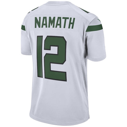 New York Jets Joe Namath Spotlight NFL jersey front view