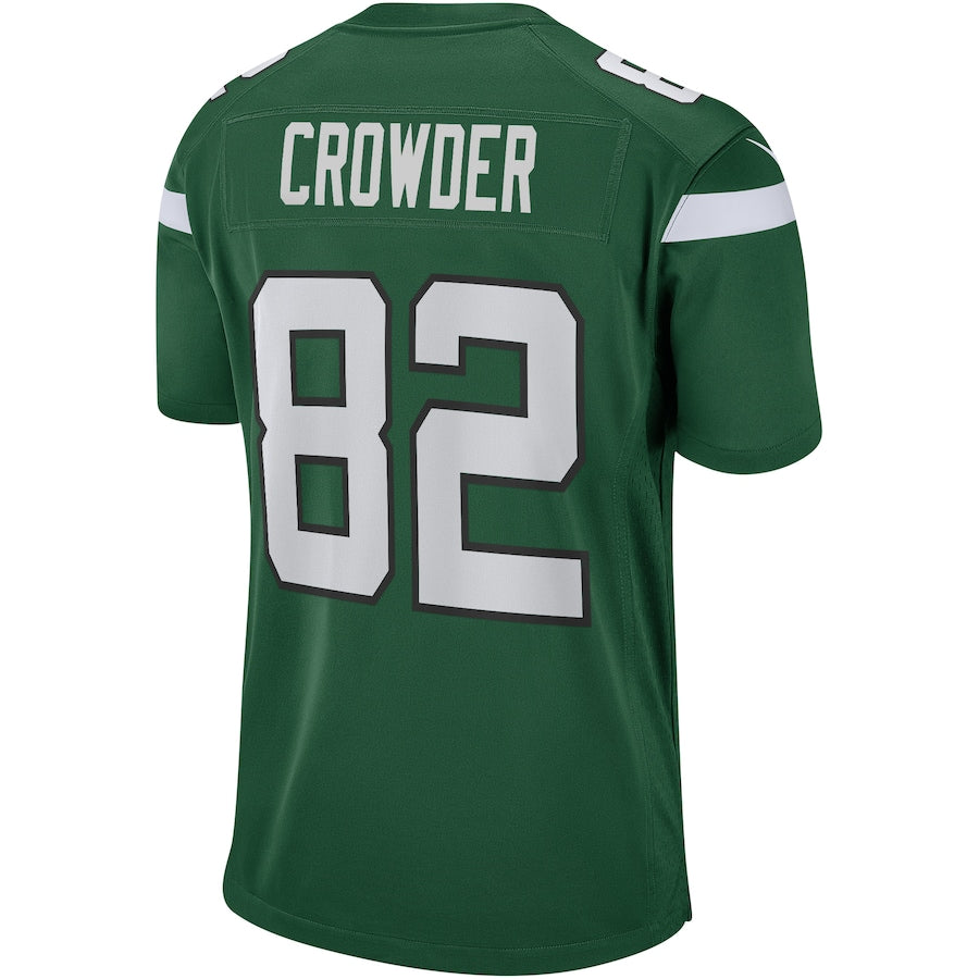 New York Jets Jamison Crowder Gotham NFL jersey front view