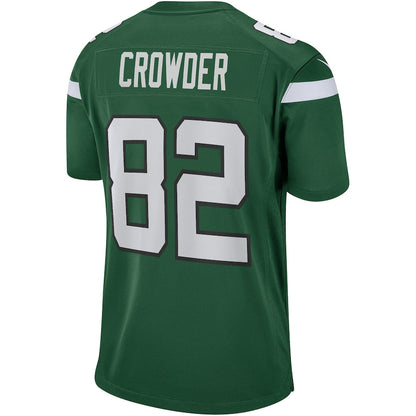 New York Jets Jamison Crowder Gotham NFL jersey front view