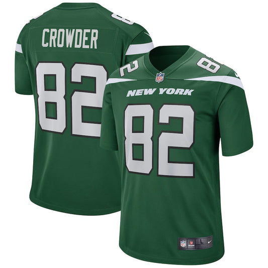 New York Jets Jamison Crowder Gotham NFL jersey front view