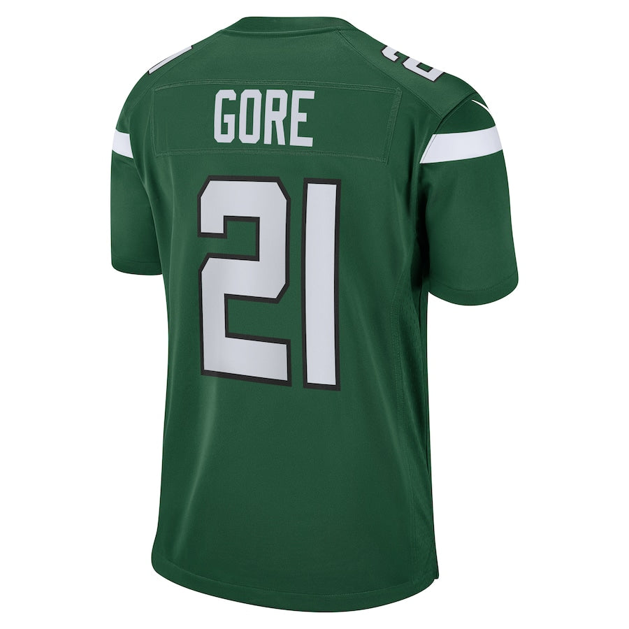 New York Jets Frank Gore Gotham NFL jersey front view