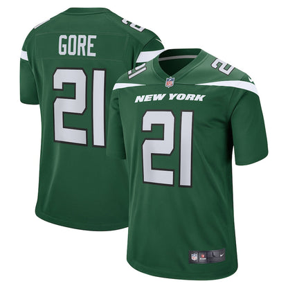 New York Jets Frank Gore Gotham NFL jersey front view