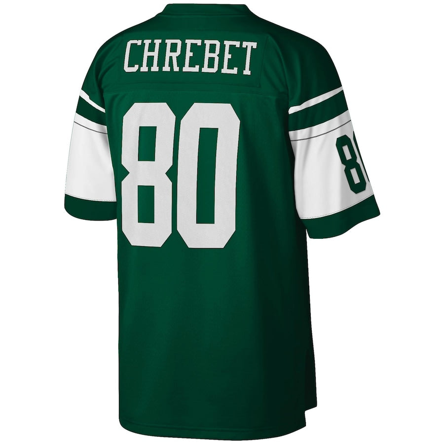New York Jets Wayne Chrebet Legacy NFL jersey front view