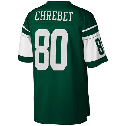 New York Jets Wayne Chrebet Legacy NFL jersey front view