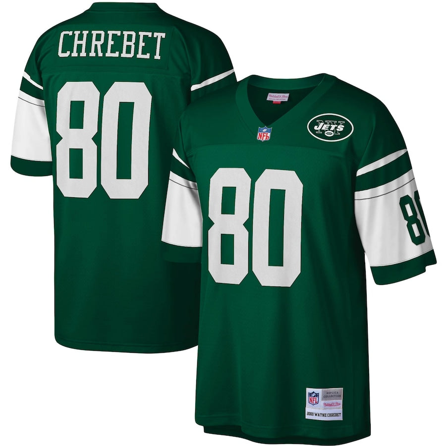 New York Jets Wayne Chrebet Legacy NFL jersey front view