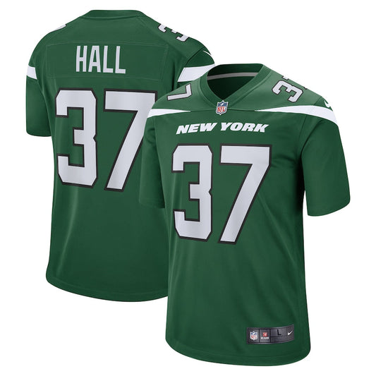 New York Jets Bryce Hall Gotham NFL jersey front view