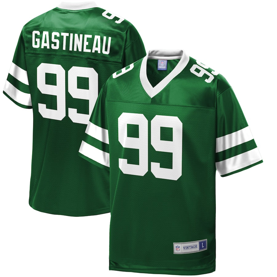 New York Jets Mark Gastineau NFL jersey front view