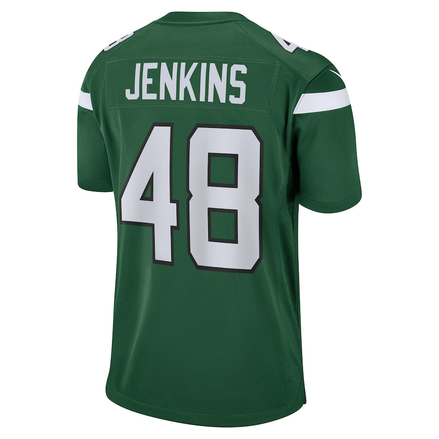 New York Jets Jenkins Gotham NFL jersey front view
