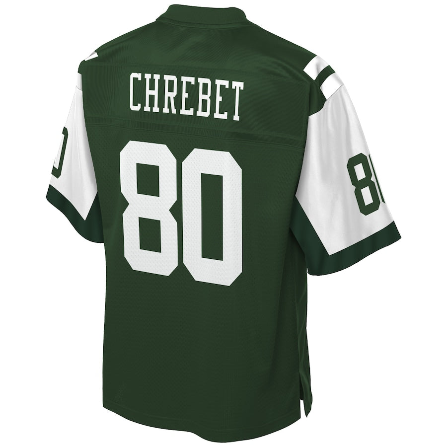 New York Jets Wayne Chrebet NFL jersey front view