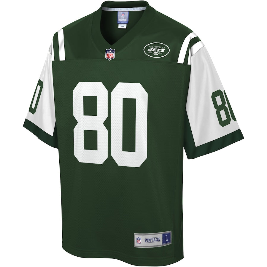 New York Jets Wayne Chrebet NFL jersey front view
