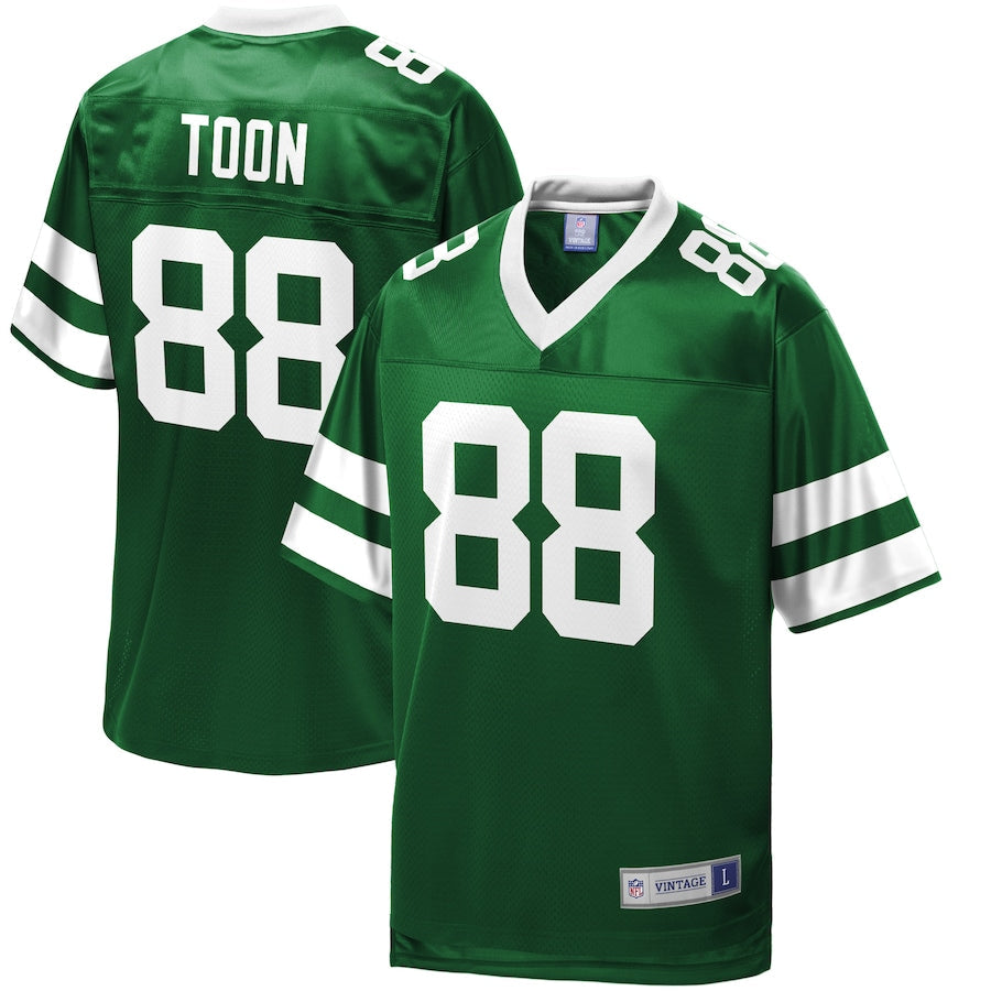 New York Jets Al Toon NFL jersey front view