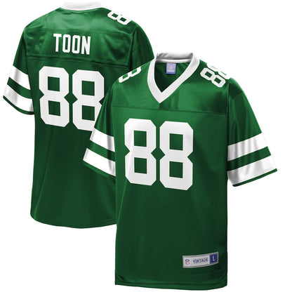 New York Jets Al Toon NFL jersey front view