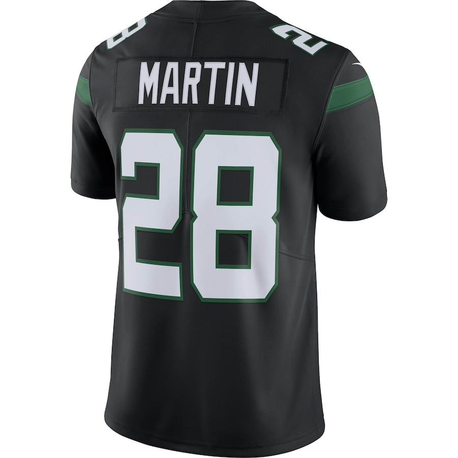 New York Jets Curtis Martin Stealth NFL jersey front view