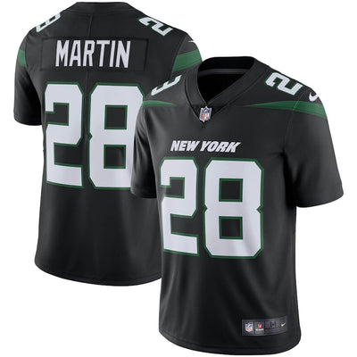 New York Jets Curtis Martin Stealth NFL jersey front view