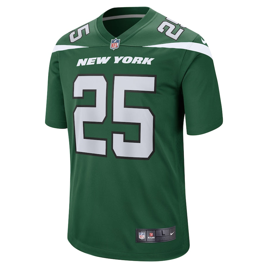 New York Jets Nate Hairston Gotham NFL jersey front view