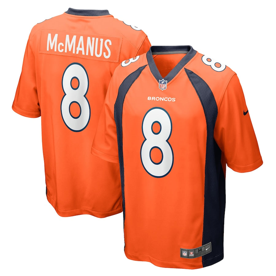Denver Broncos Brandon Mcmanus 259 NFL jersey front view