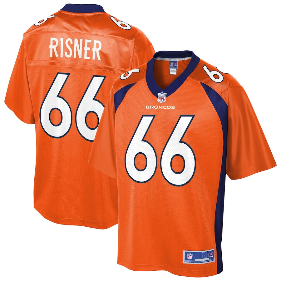 Denver Broncos Dalton Risner 296 NFL jersey front view