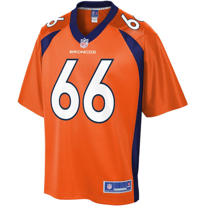 Denver Broncos Dalton Risner 296 NFL jersey front view