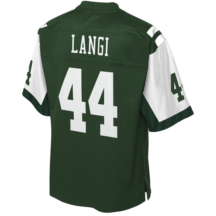New York Jets Harvey Langi Gotham Big Tall NFL jersey front view