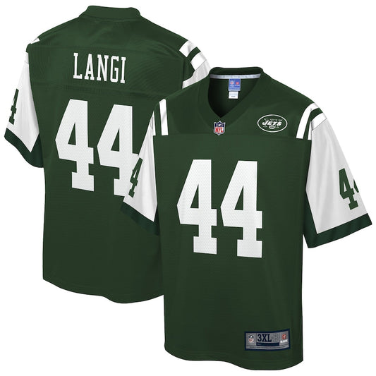 New York Jets Harvey Langi Gotham Big Tall NFL jersey front view