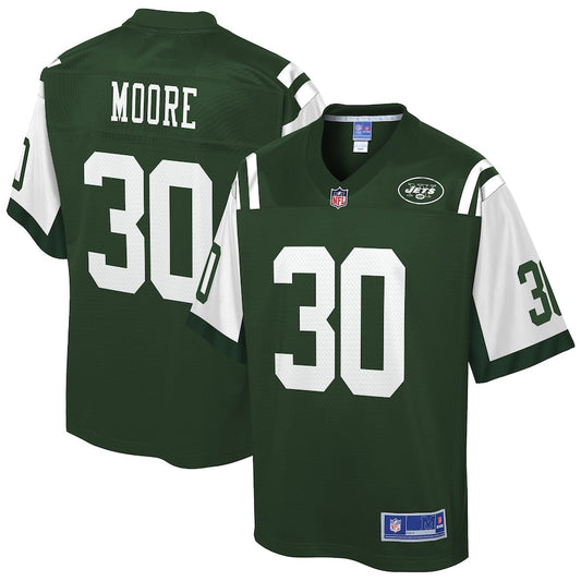 New York Jets Jalin Moore Gotham 212 NFL jersey front view