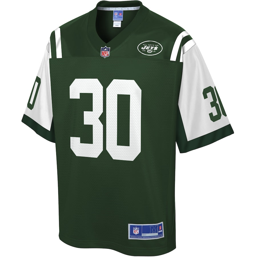 New York Jets Jalin Moore Gotham 212 NFL jersey front view