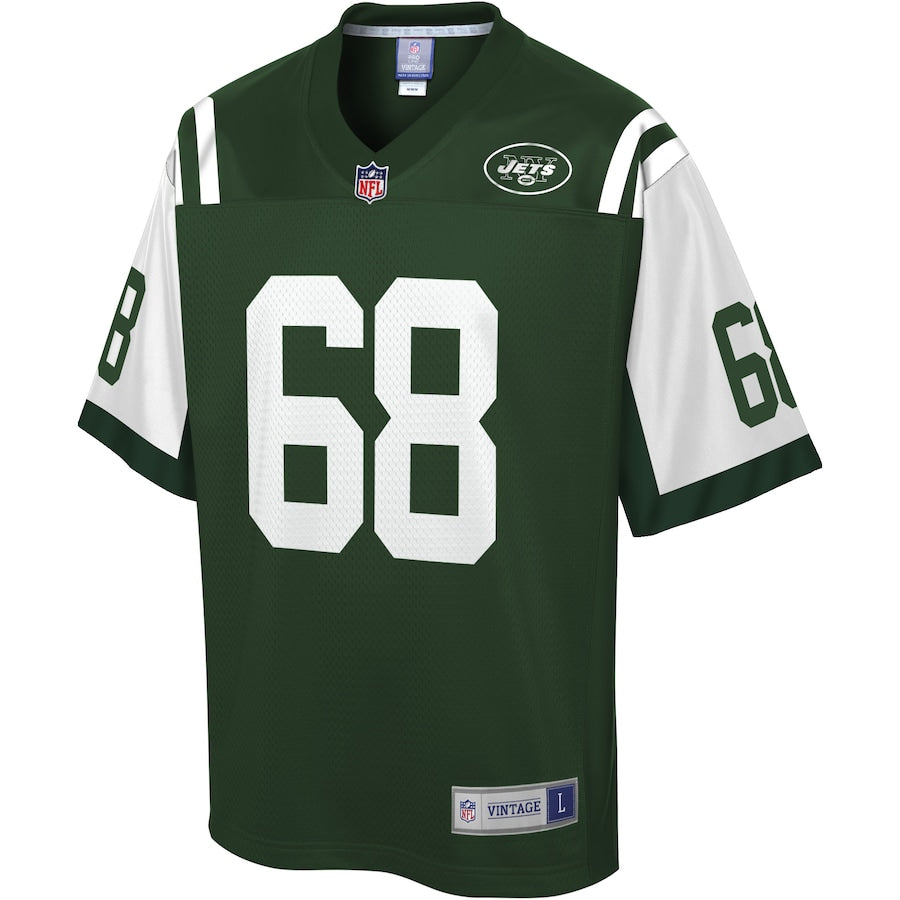 New York Jets Kevin Mawae 125 NFL jersey front view
