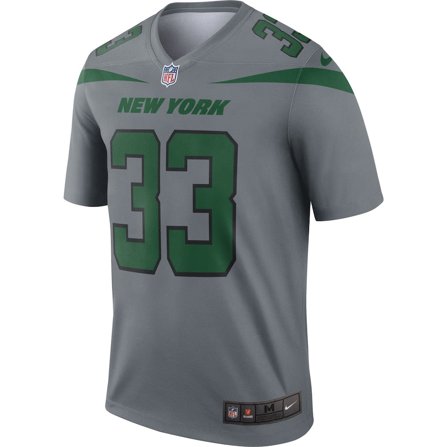 New York Jets Jamal Adams Inverted Legend 107 NFL jersey front view