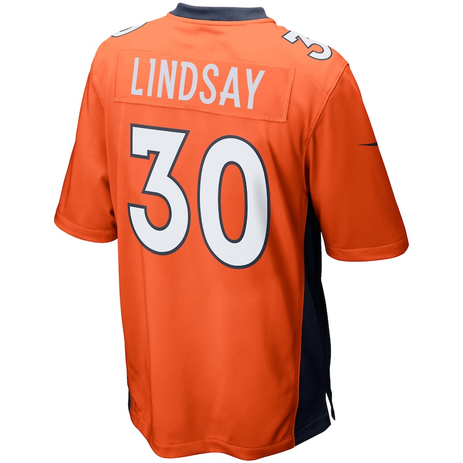 Denver Broncos Phillip Lindsay 257 NFL jersey front view