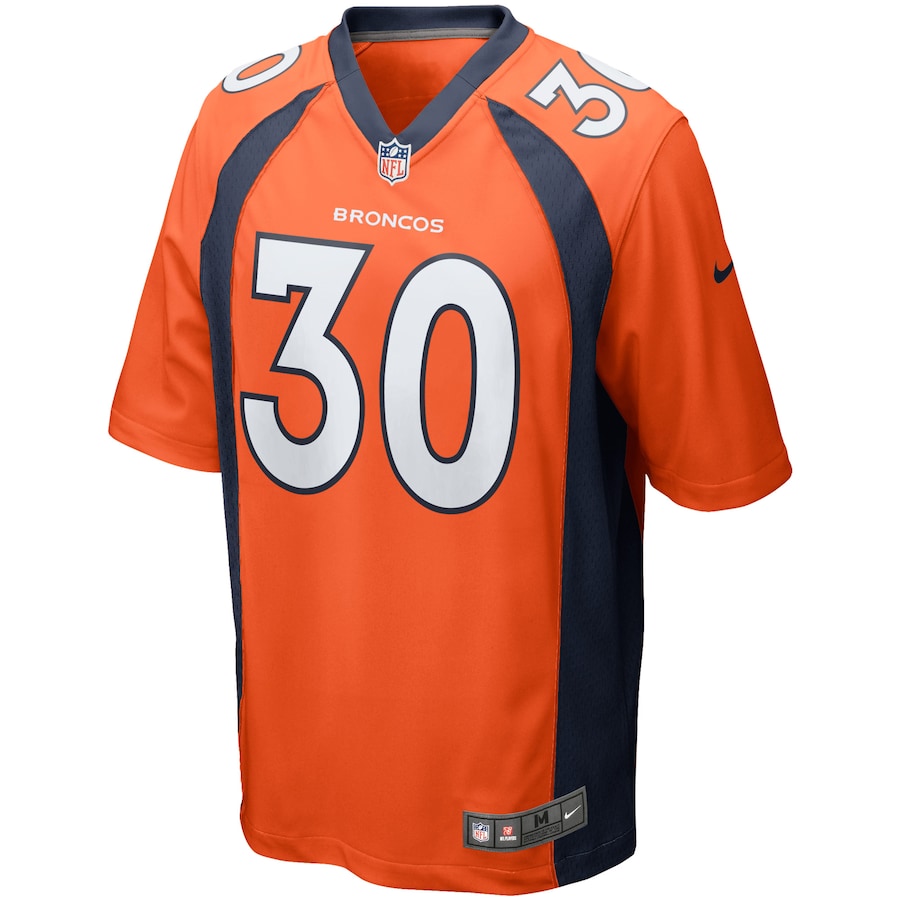 Denver Broncos Phillip Lindsay 257 NFL jersey front view