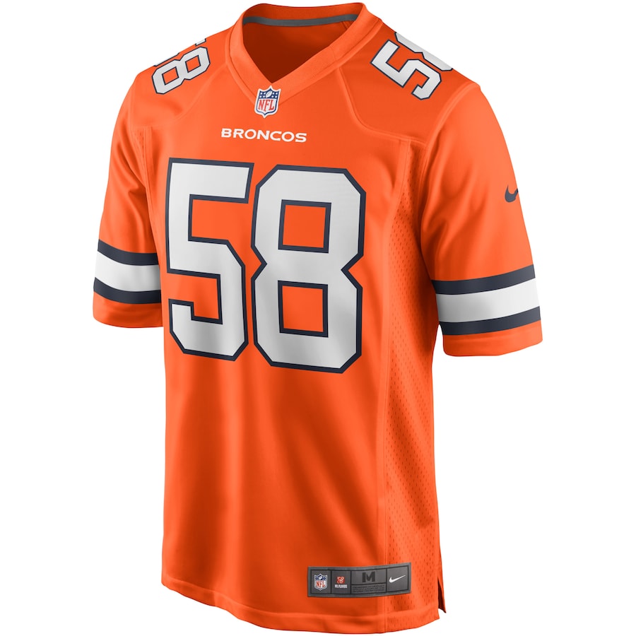 Denver Broncos Von Miller 254 NFL jersey front view