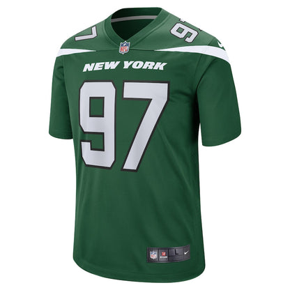 New York Jets Nathan Shepherd Gotham 150 NFL jersey front view