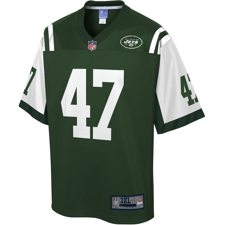 New York Jets Albert Mcclellan Gotham Big Tall NFL jersey front view