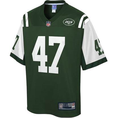 New York Jets Albert Mcclellan Gotham Big Tall NFL jersey front view